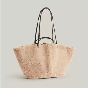 ALLSAINTS Hannah shearling tote bag